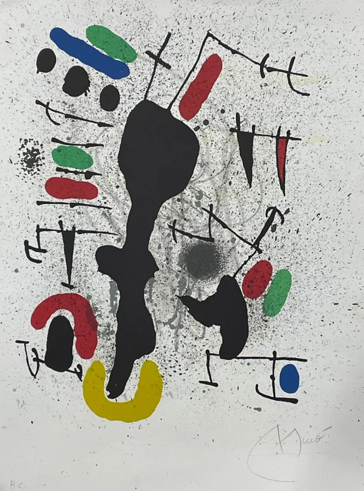 Lithografie Miró - Liberté des libertés 4