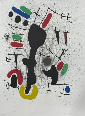 Lithografie Miró - Liberté des libertés 4