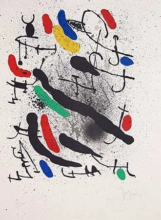 Lithografie Miró - Liberté des libertés