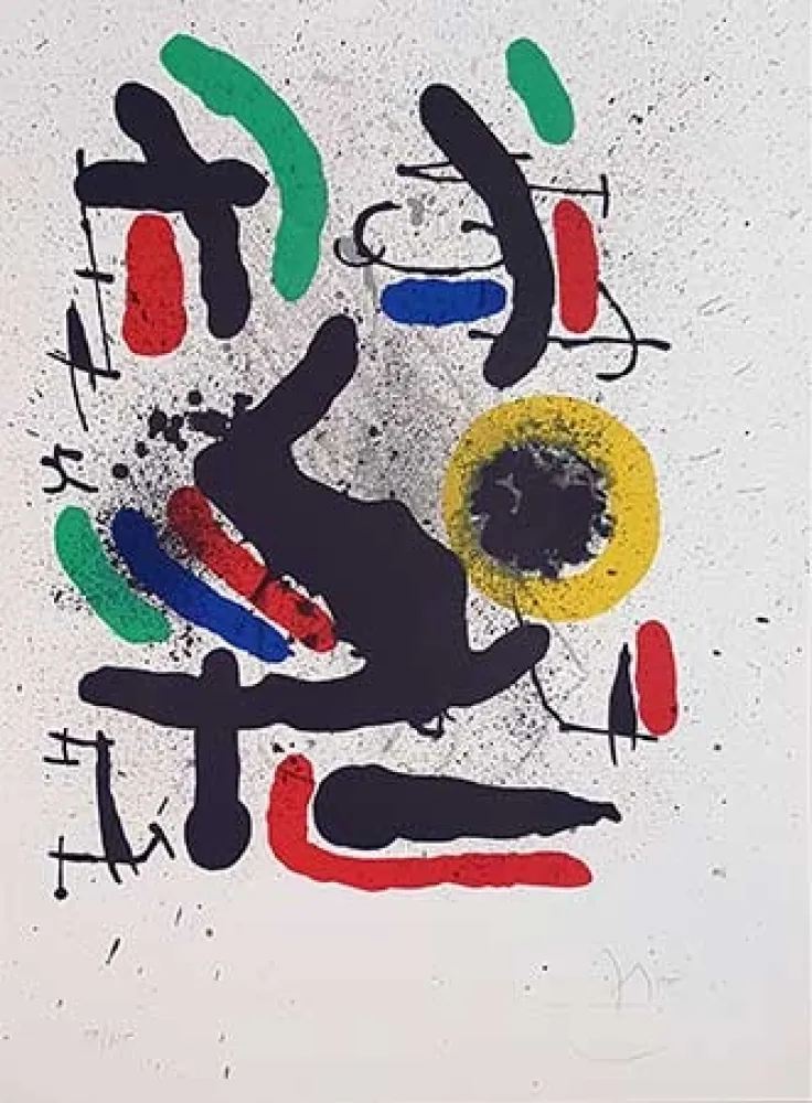 Lithografie Miró - Liberté des libertés