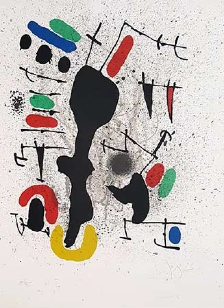 Lithografie Miró - Liberté des Libertés