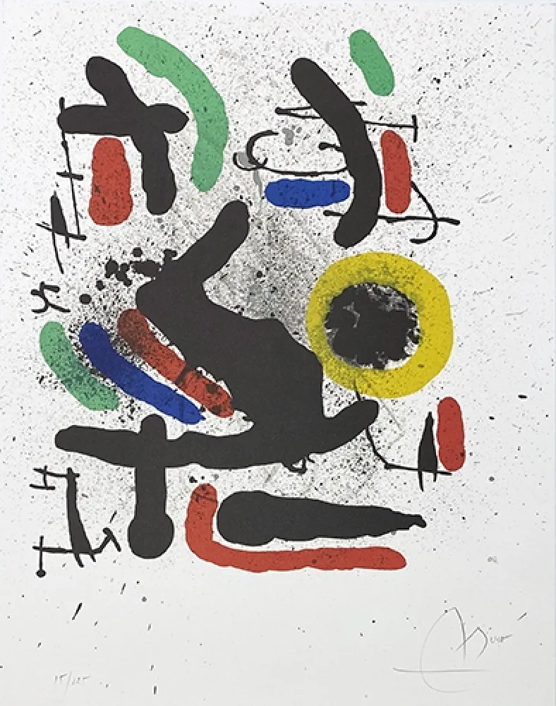 Lithografie Miró - Liberté des libertés