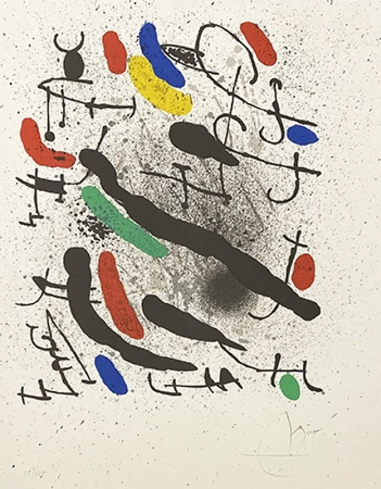 Lithografie Miró - Liberté des libertés