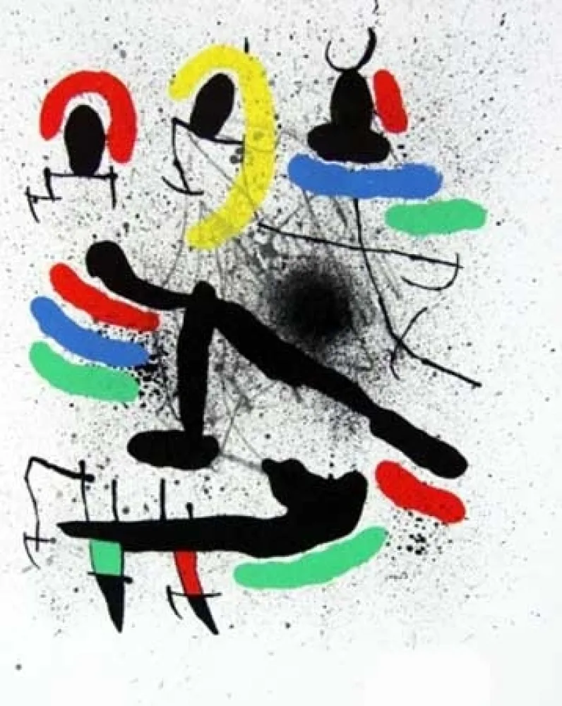 Lithografie Miró - Liberté des libertés I
