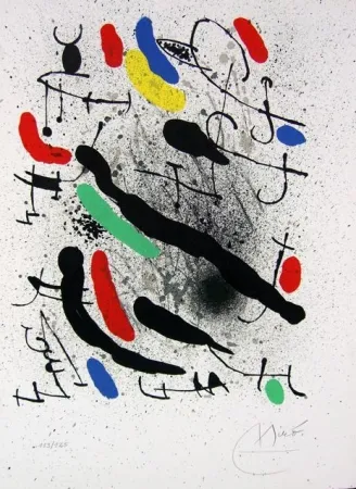 Lithografie Miró - LIBERTÉ DES LIBERTÉS (Libro)