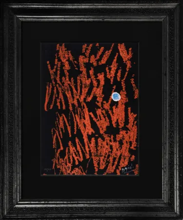 Ets En Aquatint Miró - Liberté des Libertés (Original Gravure with drawing)