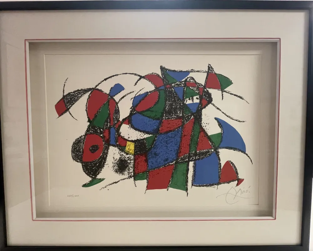 Lithografie Miró - Lithographe