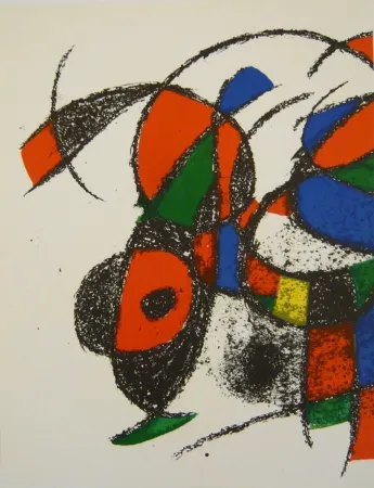 Lithografie Miró - Lithographie  III