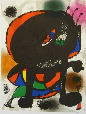 Lithografie Miró - Lithographie  III From Miro Lithograph III