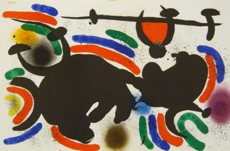 Lithografie Miró - Lithographie  IV