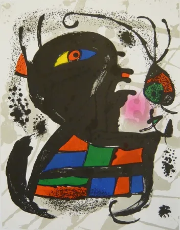 Lithografie Miró - Lithographie  V