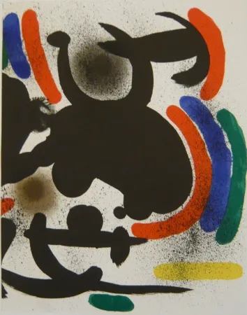 Lithografie Miró - Lithographie  VII