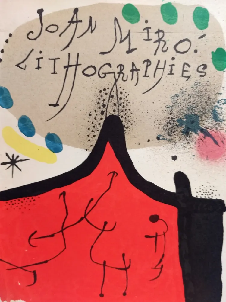 Geïllustreerd Boek Miró - Lithographies