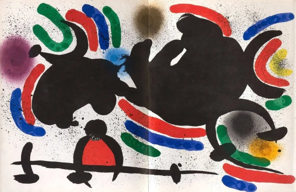 Lithografie Miró - Litografía original IV