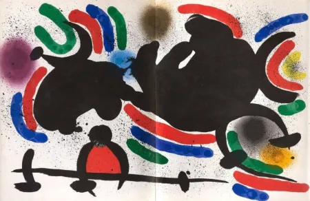 Lithografie Miró - Litografía original IV