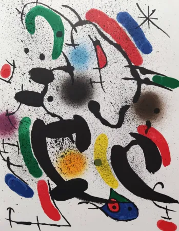 Lithografie Miró - Litografía original VI