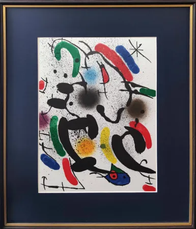 Lithografie Miró - Litografía original VI