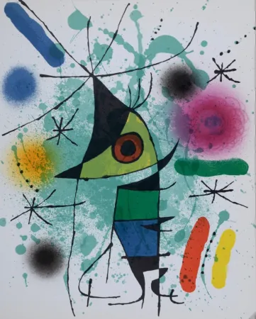 Lithografie Miró - Litografia original XI