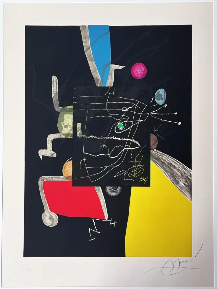 Ets En Aquatint Miró - Llibre dels sis sentits (Books of th six senses) 