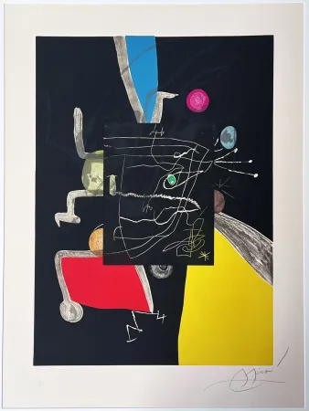 Ets En Aquatint Miró - Llibre dels sis sentits (Books of th six senses) 