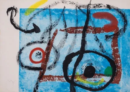 Aquatint Miró - L'Oiseau de Nuit