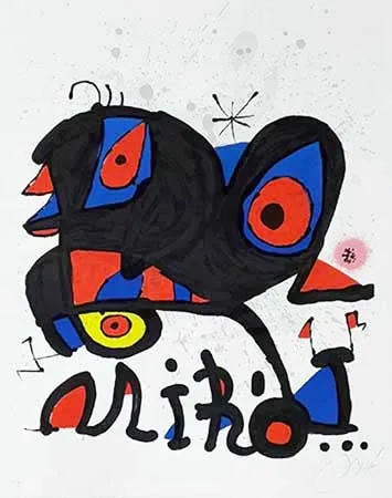 Lithografie Miró - Louisiana