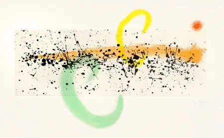 Aquatint Miró - Lune et Vent (Moon and Wind), 1963