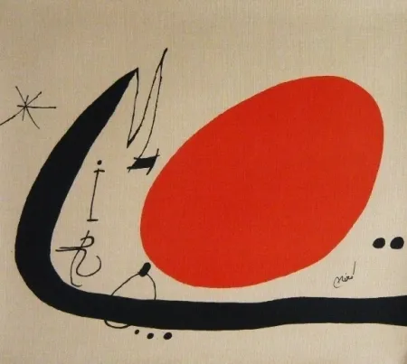 Lithografie Miró - Ma de Proverbis