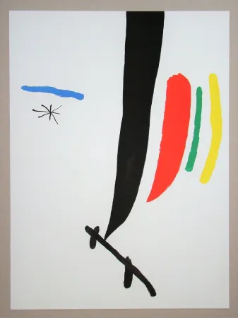 Lithografie Miró - Ma de Proverbis