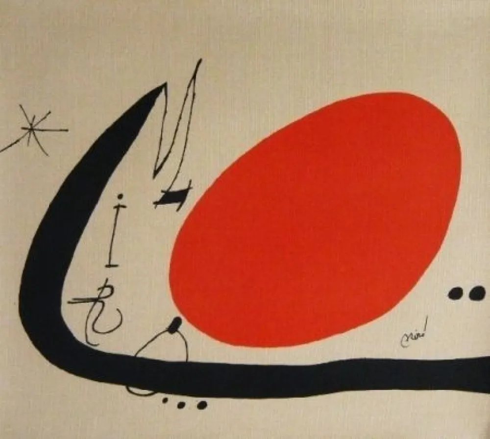 Lithografie Miró - Ma de proverbis