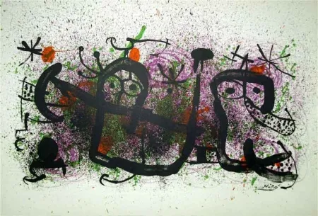 Lithografie Miró - MA DE PROVERBIS