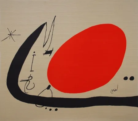 Lithografie Miró - Mà de Proverbis