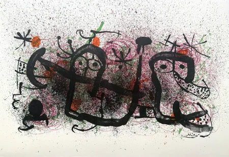 Lithografie Miró - Ma de Proverbis