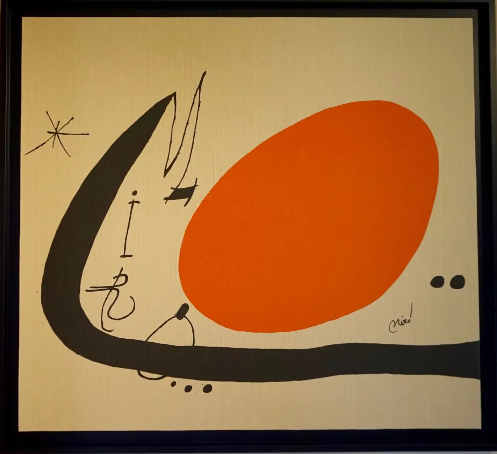Lithografie Miró - Ma de Proverbis