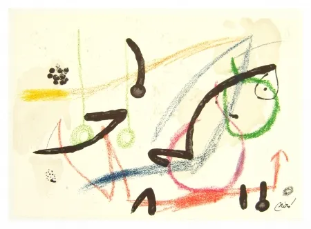 Lithografie Miró - Maravillas