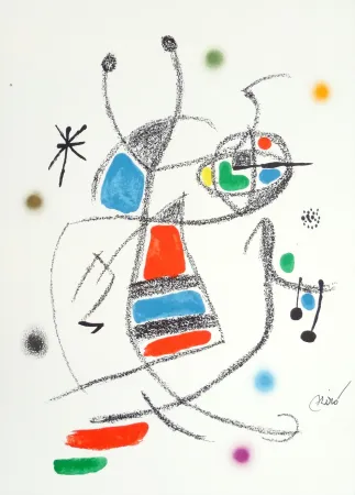 Lithografie Miró - Maravillas