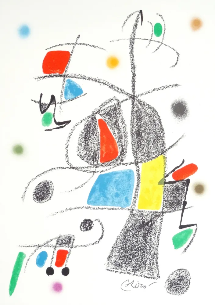 Lithografie Miró - Maravillas
