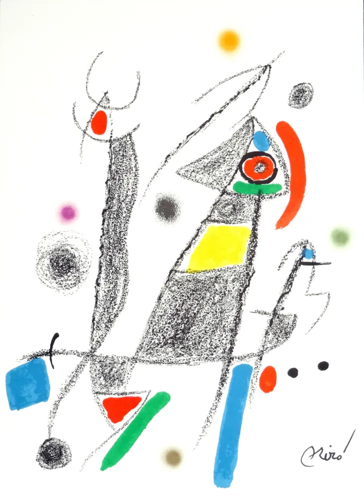 Lithografie Miró - Maravillas