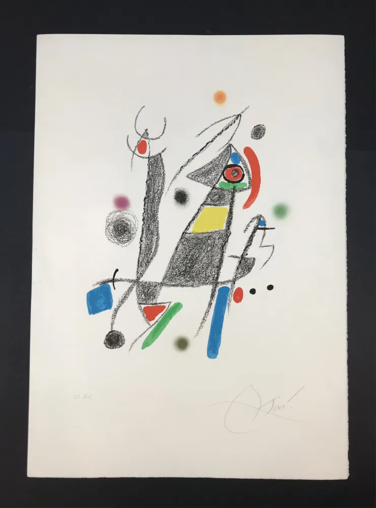 Lithografie Miró - Maravillas con variaciones acrosticas
