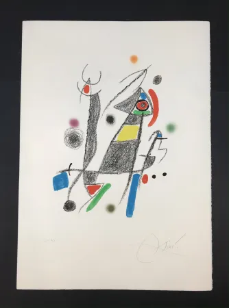 Lithografie Miró - Maravillas con variaciones acrosticas
