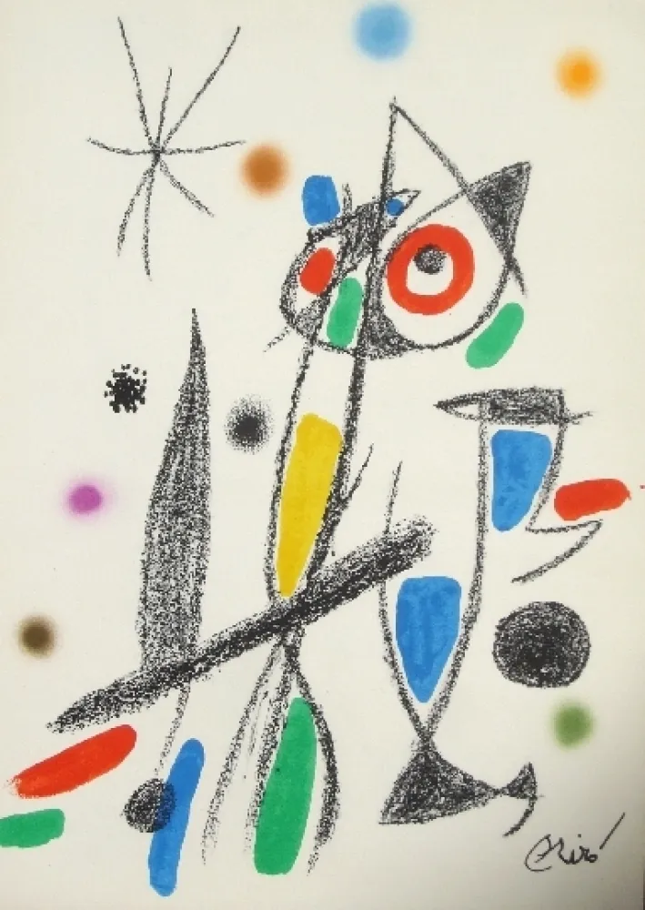 Lithografie Miró - Maravillas con variaciones acrosticas 12