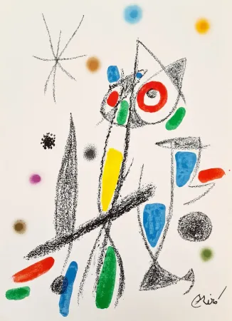 Lithografie Miró - Maravillas con Variaciones Acrósticas 12