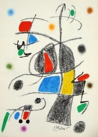 Lithografie Miró - Maravillas con variaciones acrosticas 17