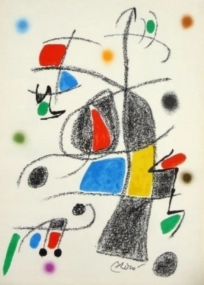 Lithografie Miró - Maravillas con variaciones acrosticas 17