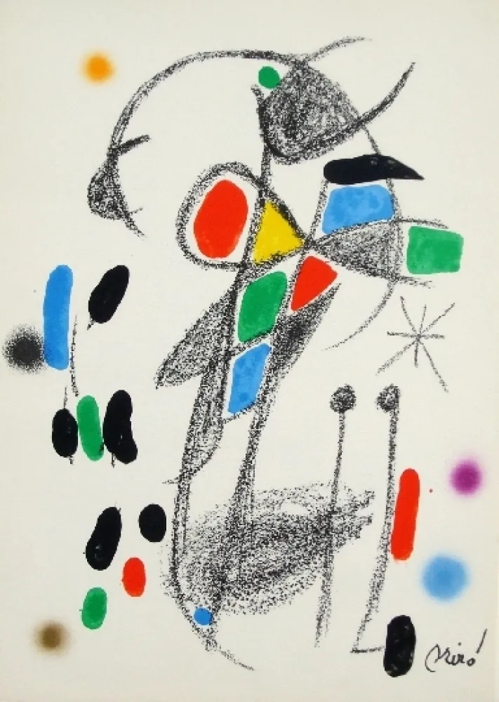 Lithografie Miró - Maravillas con variaciones acrosticas 18