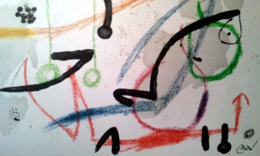 Lithografie Miró - MARAVILLAS CON VARIACIONES ACROSTICAS