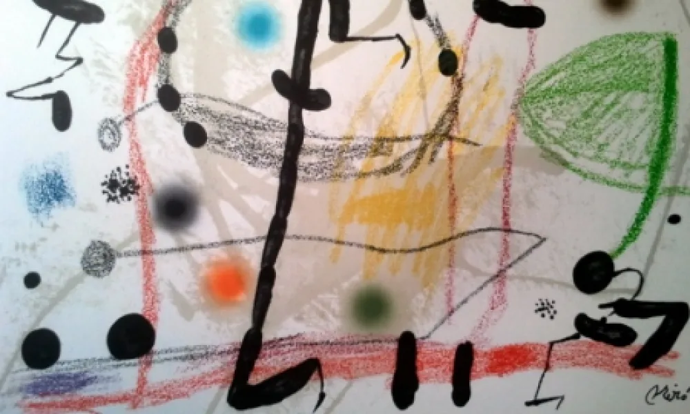 Lithografie Miró - MARAVILLAS CON VARIACIONES ACROSTICAS