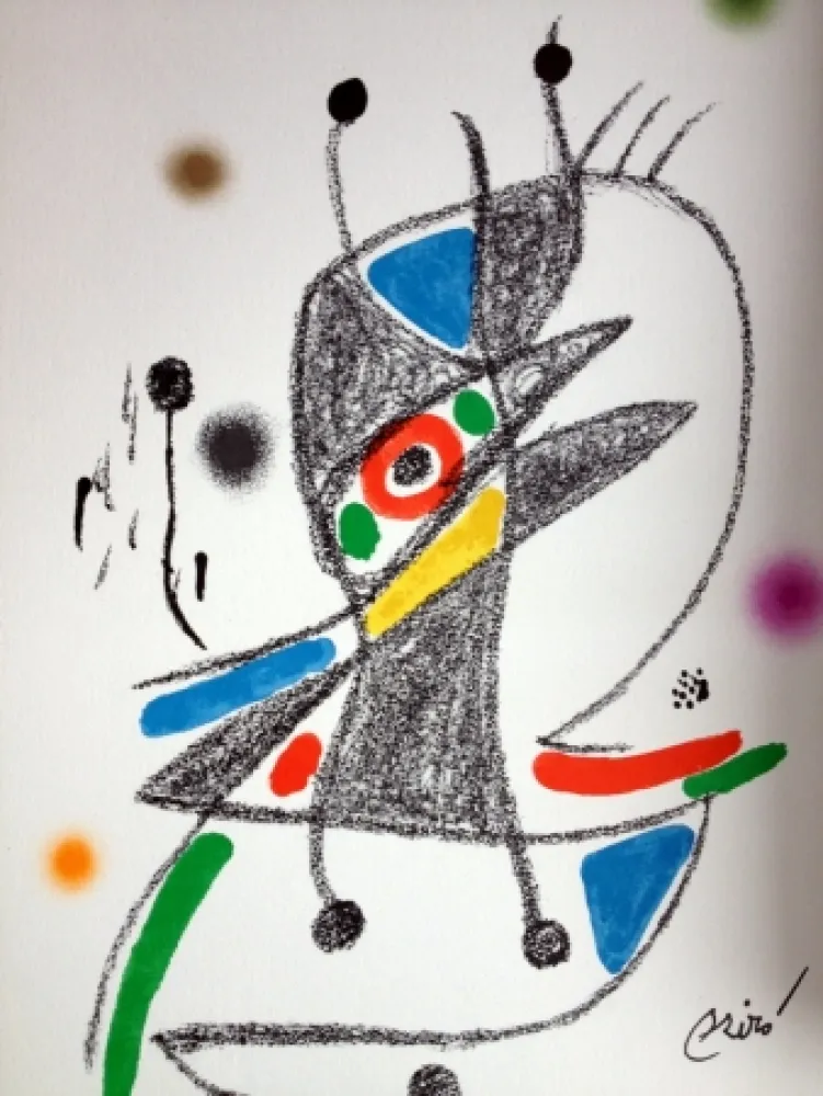 Lithografie Miró - MARAVILLAS CON VARIACIONES ACROSTICAS