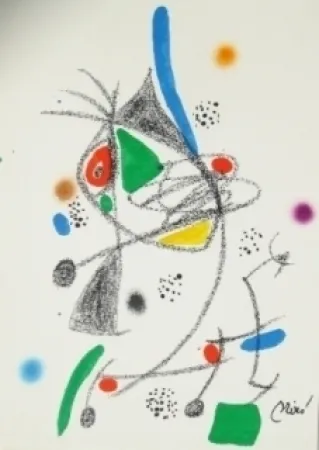 Lithografie Miró - Maravillas con variaciones acrosticas 4