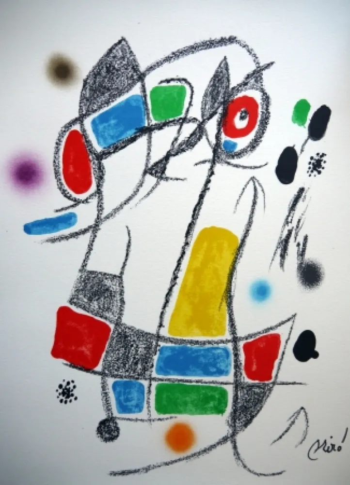 Lithografie Miró - MARAVILLAS CON VARIACIONES ACROSTICAS